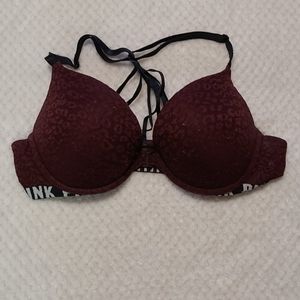 Pink bra